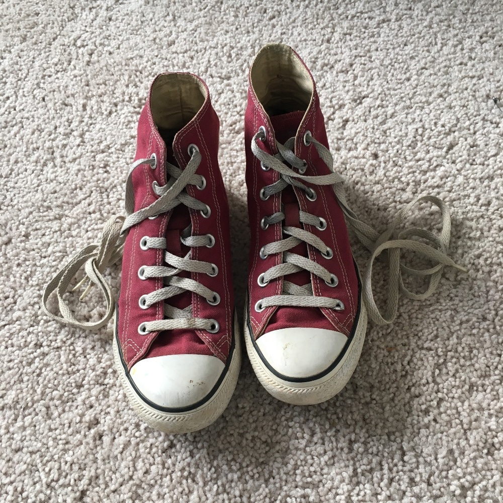 Red converse